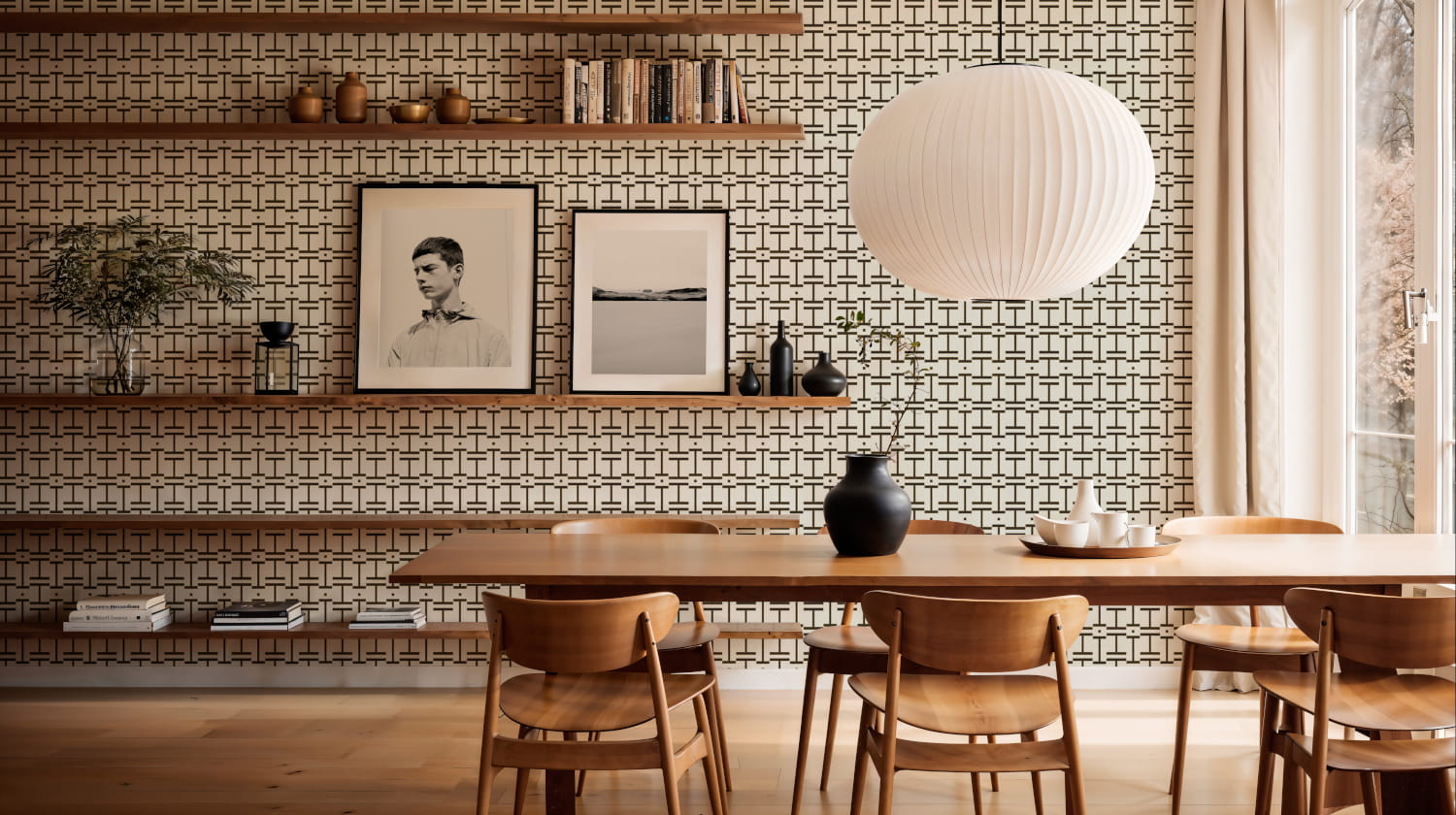 Tapete Grid - Cotton