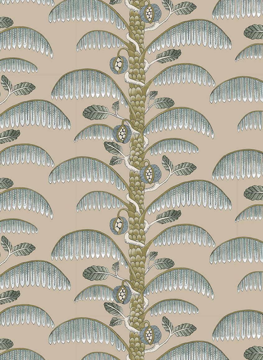 Tapete Palm Stripe - Edge Sand
