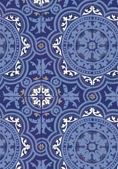 Tapete Piccadilly - Blue