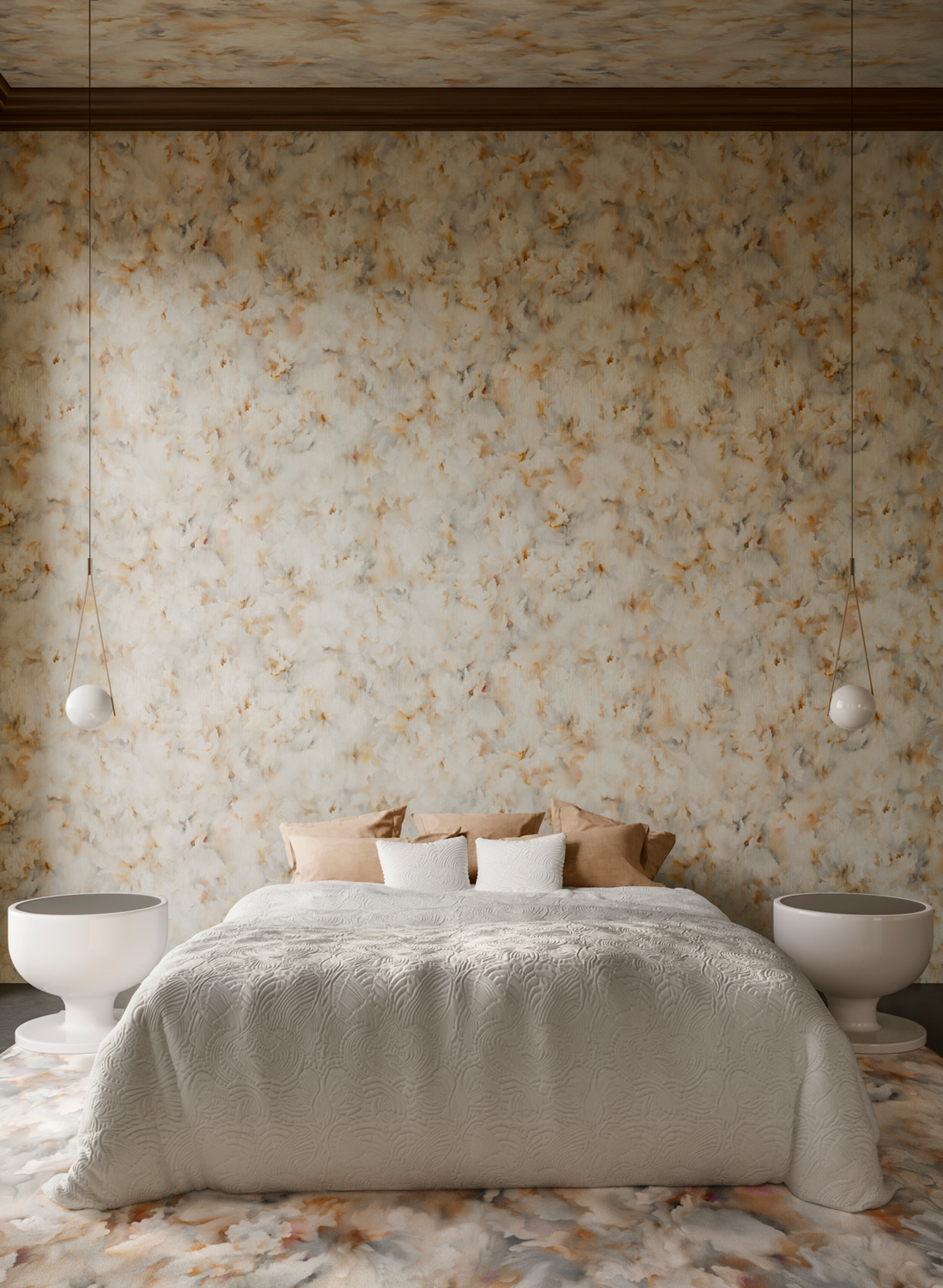 Papier peint Silk Bombis