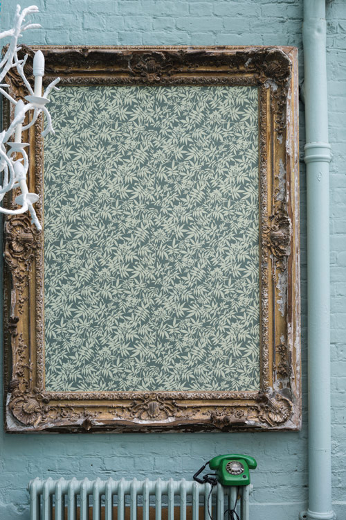 Wallpaper Jasmine - Green Smoke/ Cooking Apple Green
