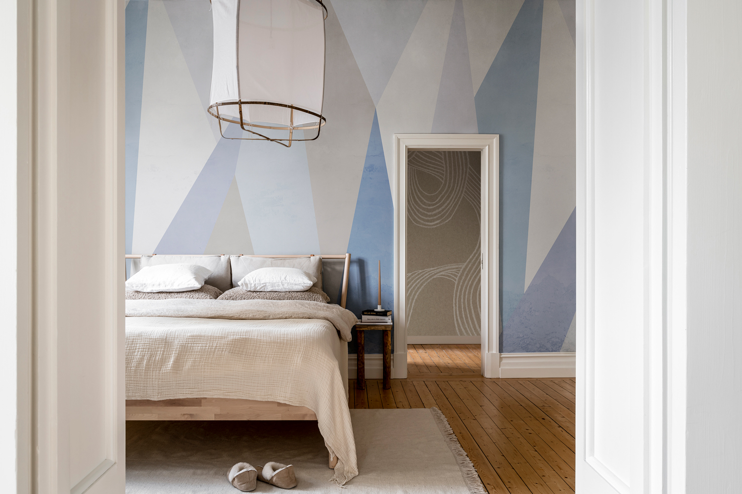 Wandbild Crystal - Lilac