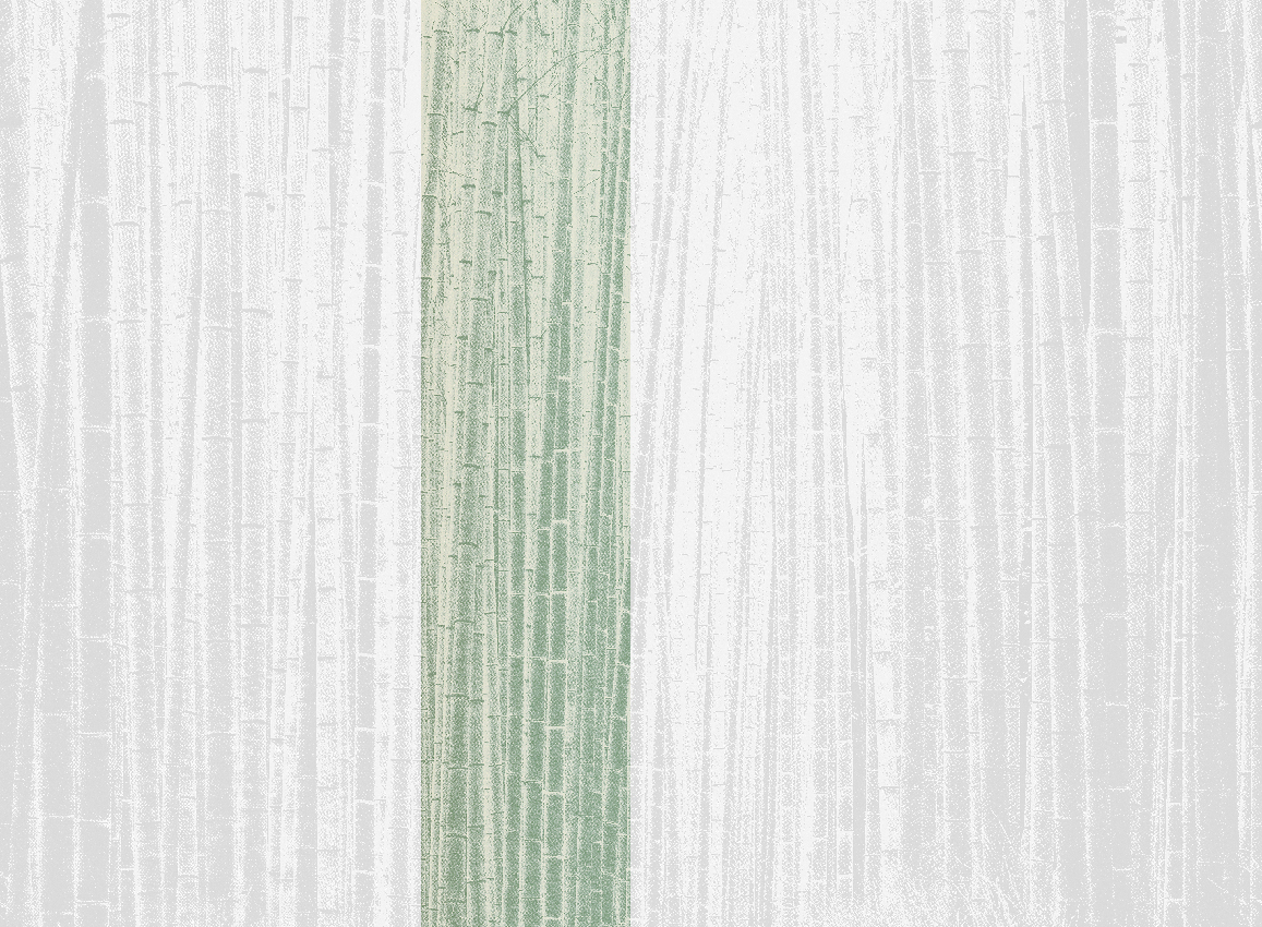 Wandbild Arashiyama - Sage Panel 3