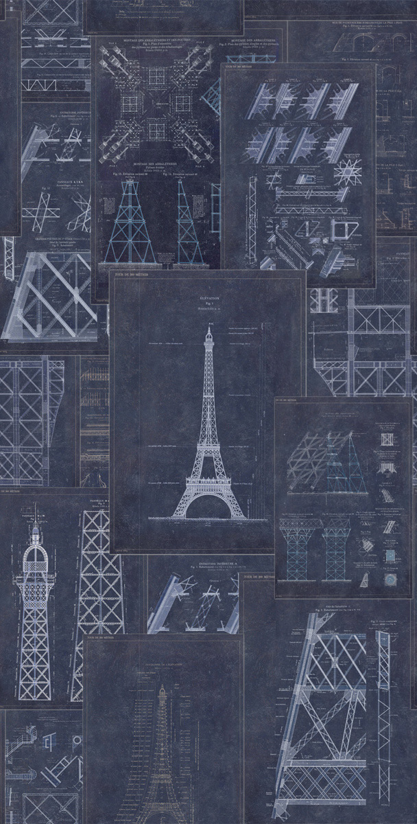 Tapete Grand Eiffel - WP20219