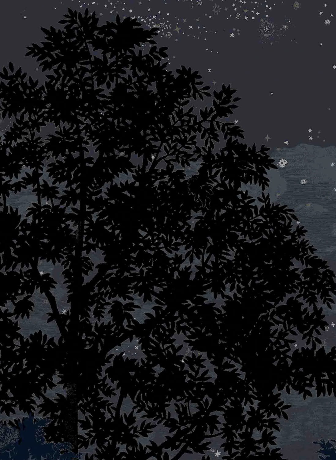 Wandbild Eclipse Nocturne - Panel C