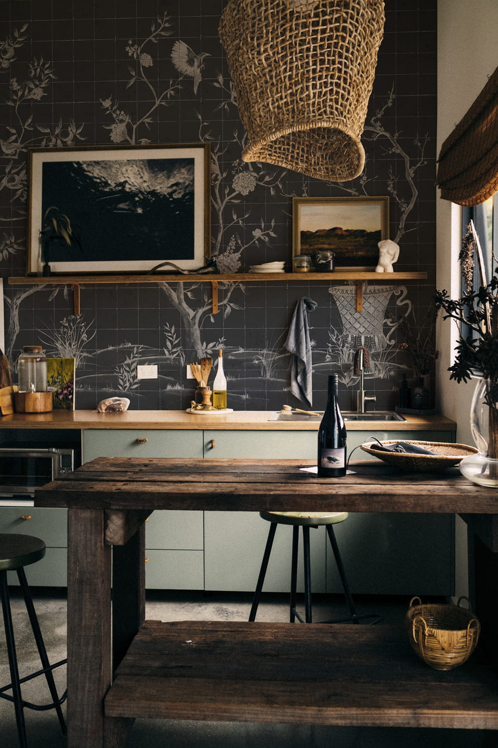 Wandbild Meihua - Coal