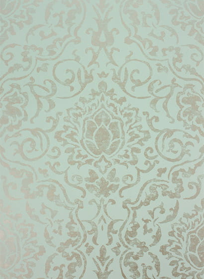 Tapete Belem - Aqua/ Ivory