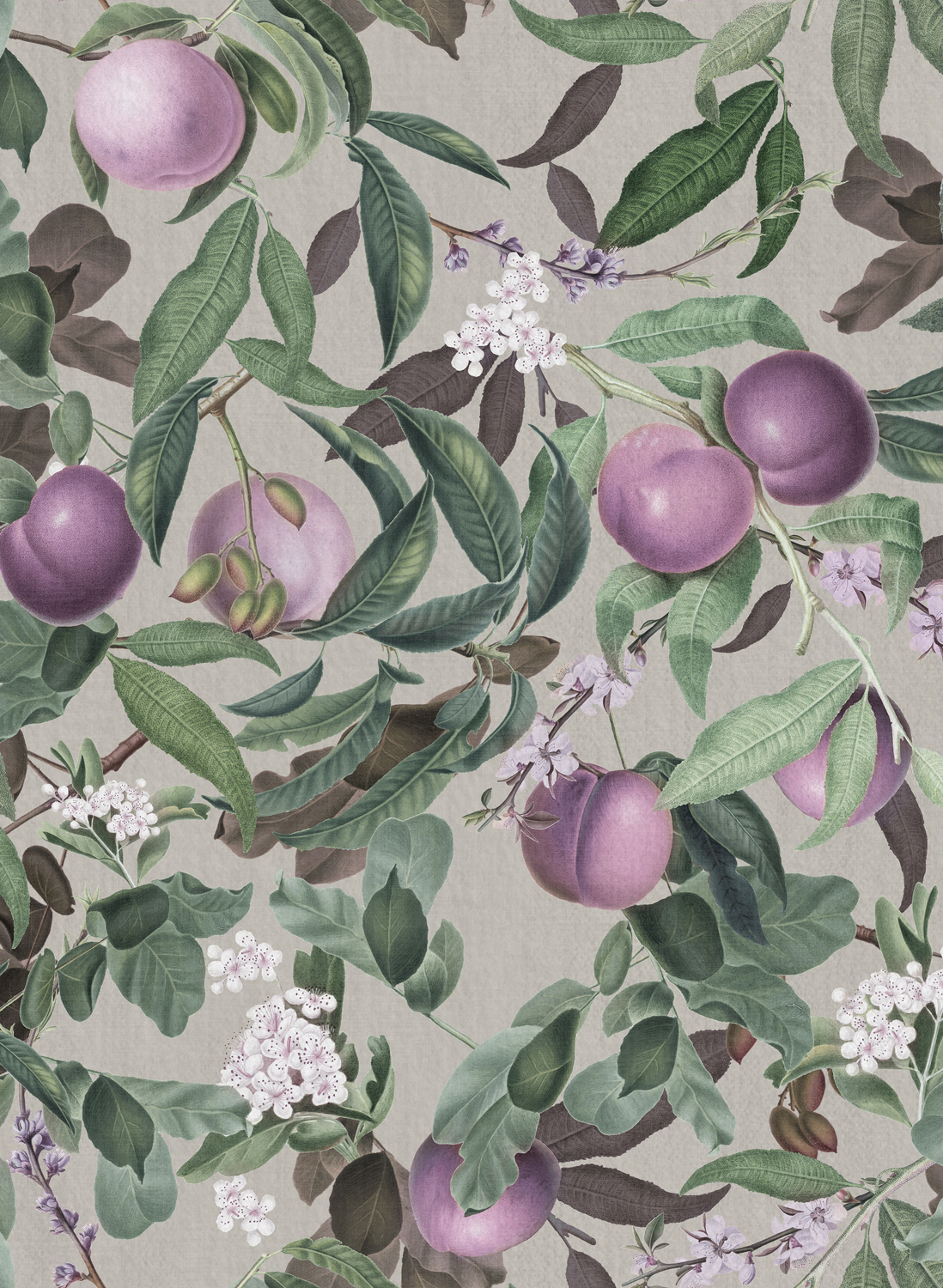 Tapete Peach Valley - Lilac