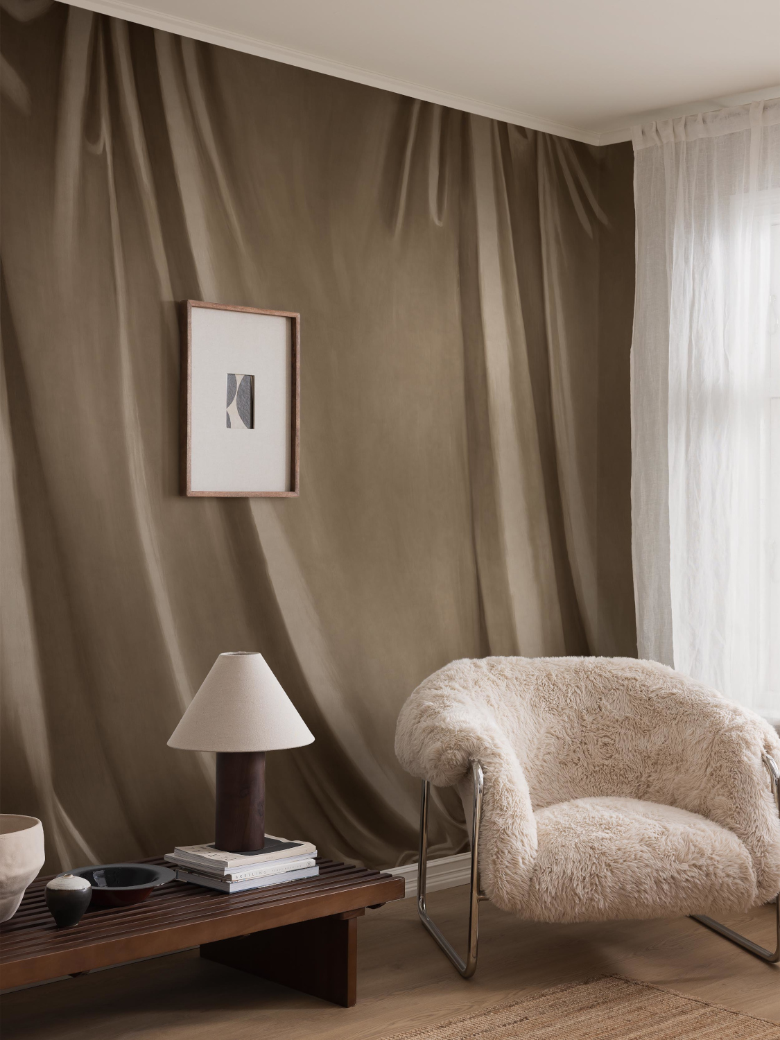 Carta da parati panoramica Drape - 9886W