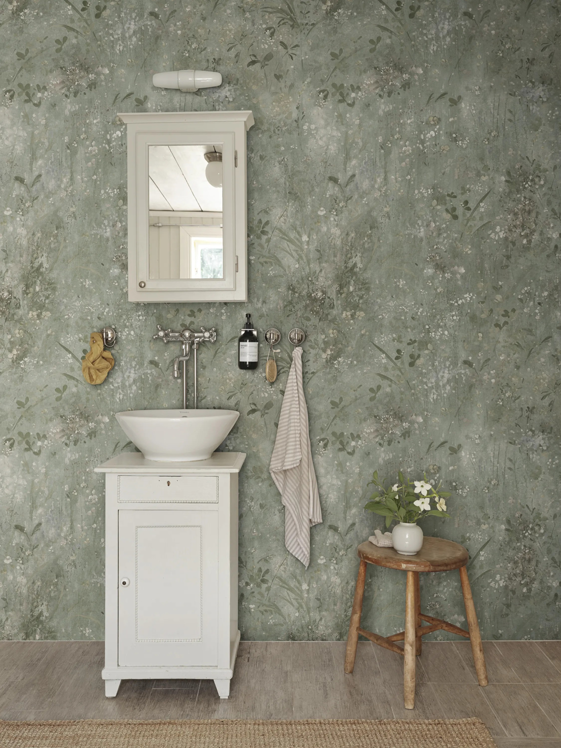 Wandbild Juni - Sage Green