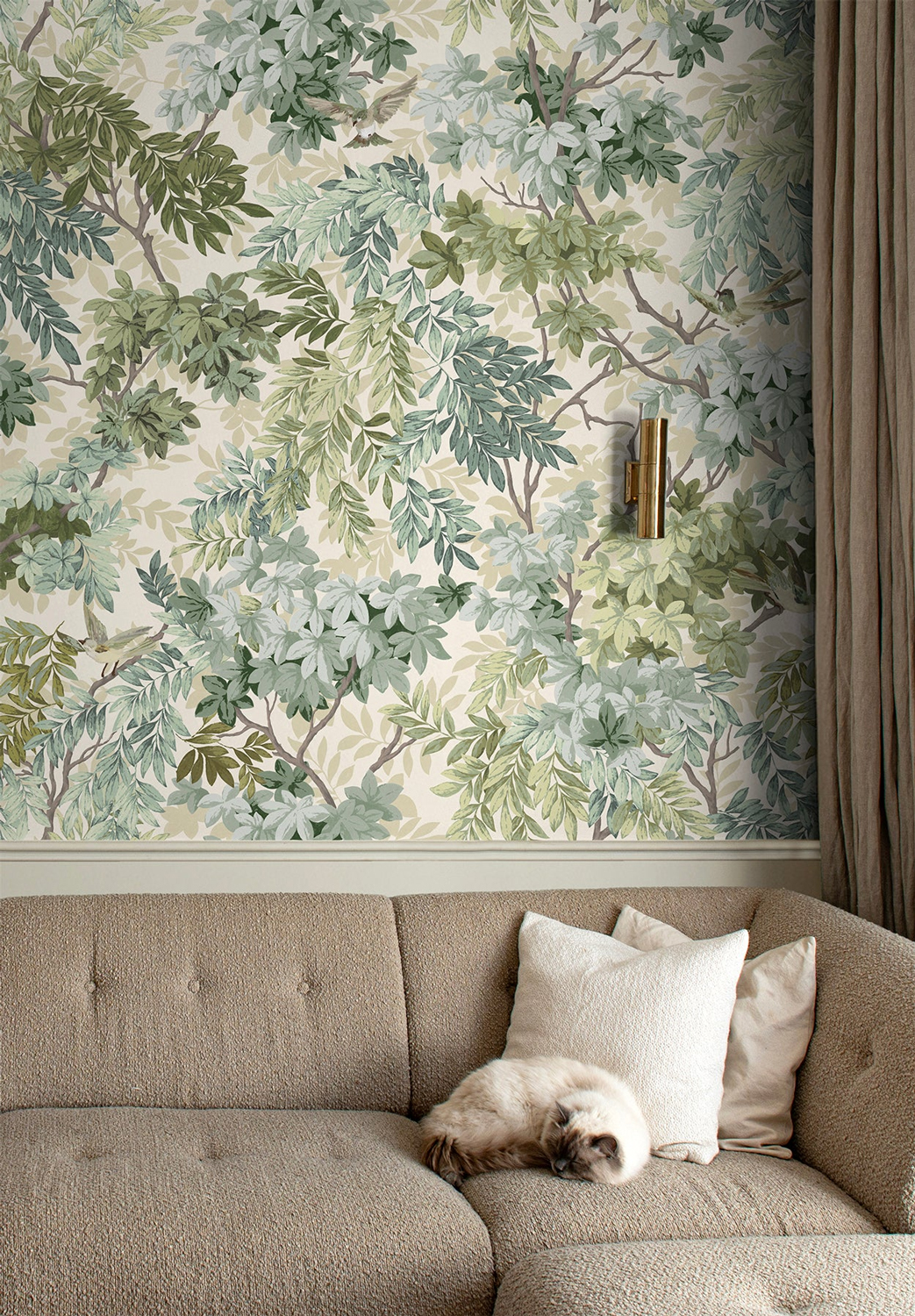 Wallpaper Les Oiseaux - Forêt