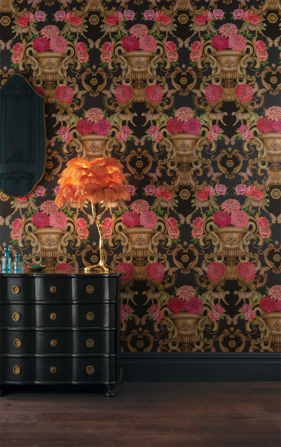 Wallpaper Chateau - Noir