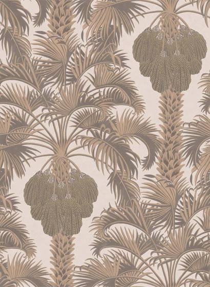 Tapete Hollywood Palm - Rose Gold