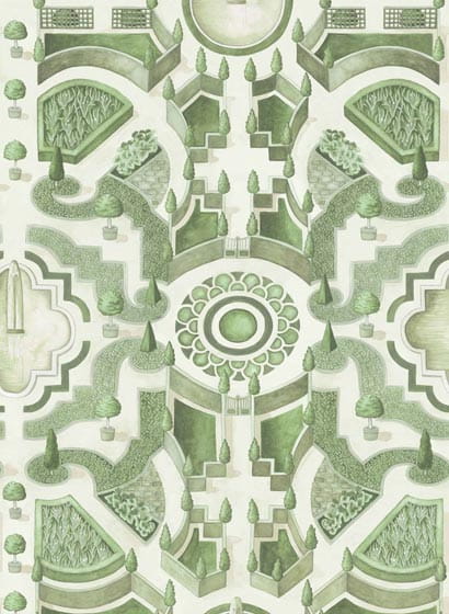 Tapete Topiary - Leaf Green
