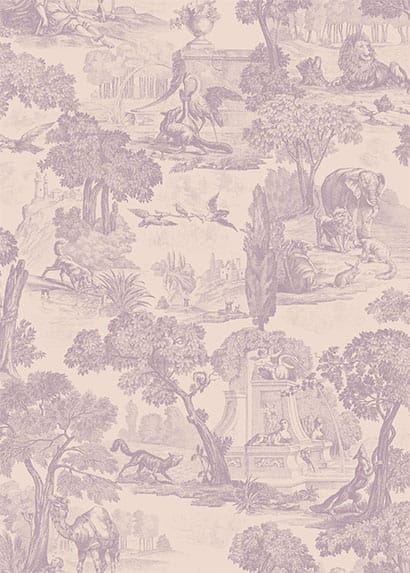 Tapete Versailles - Mulberry