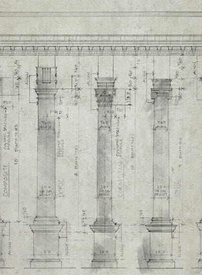 Tapete Colonnade - WP20022