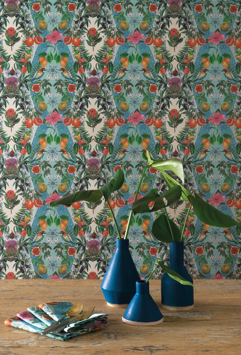 Tapete Talavera - Persian Blue/ Turquoise