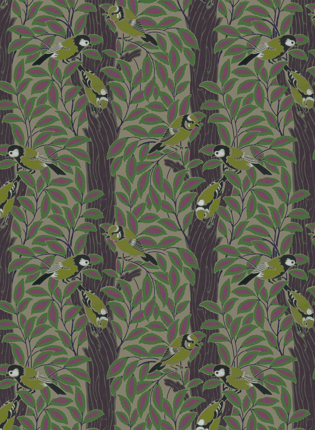 Wallpaper Le Chant des Oiseaux - Oyat