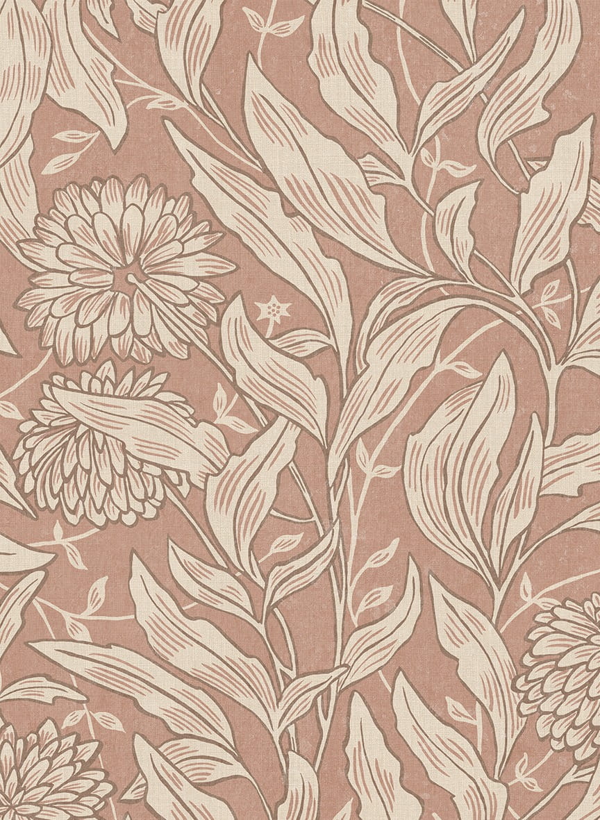 Wandbild Olof - Terracotta