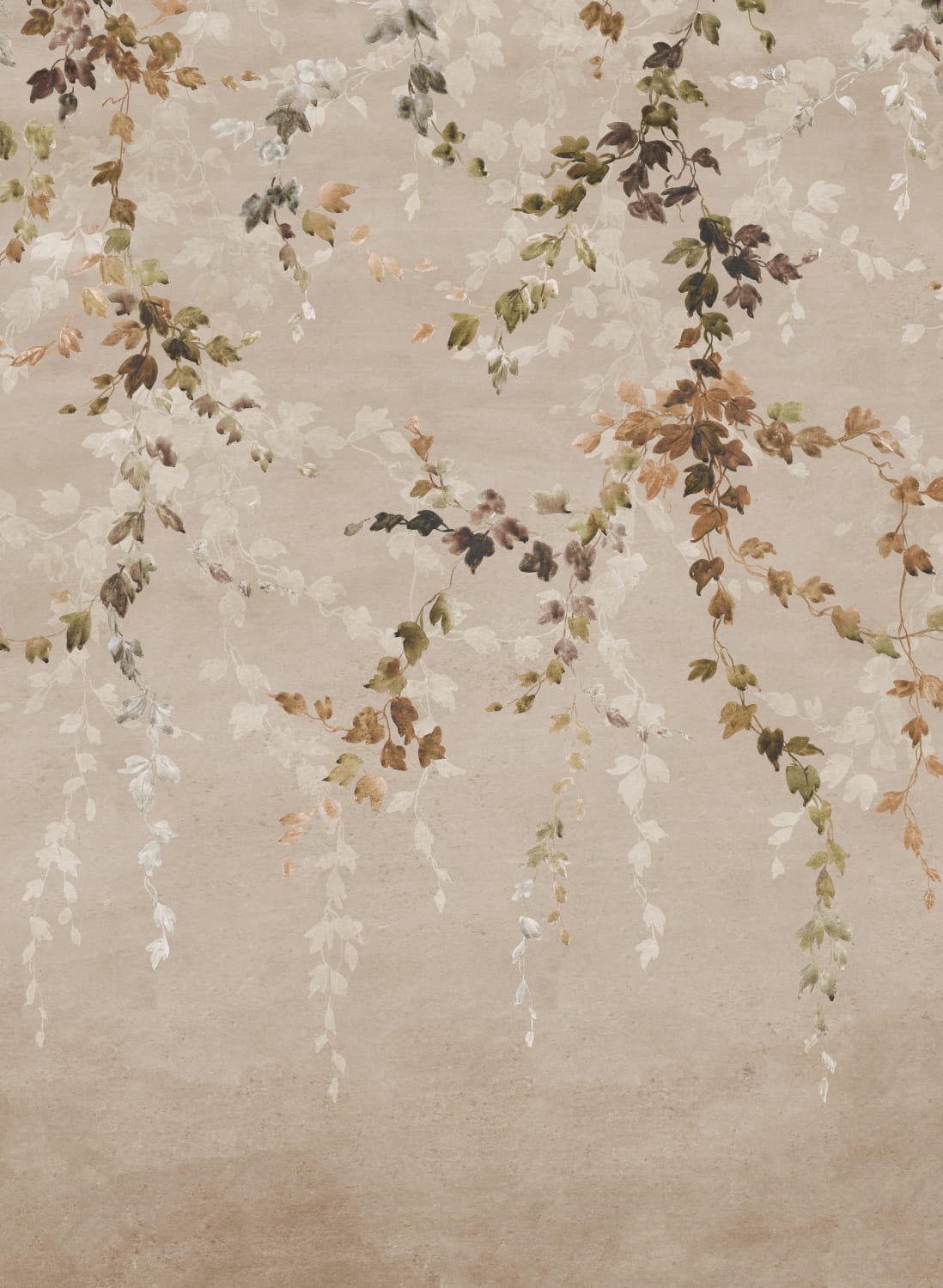 Wandbild Vine Shadow - Taupe