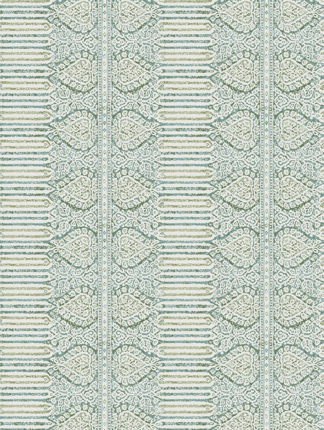 Tapete Nicolet - Teal/ Green