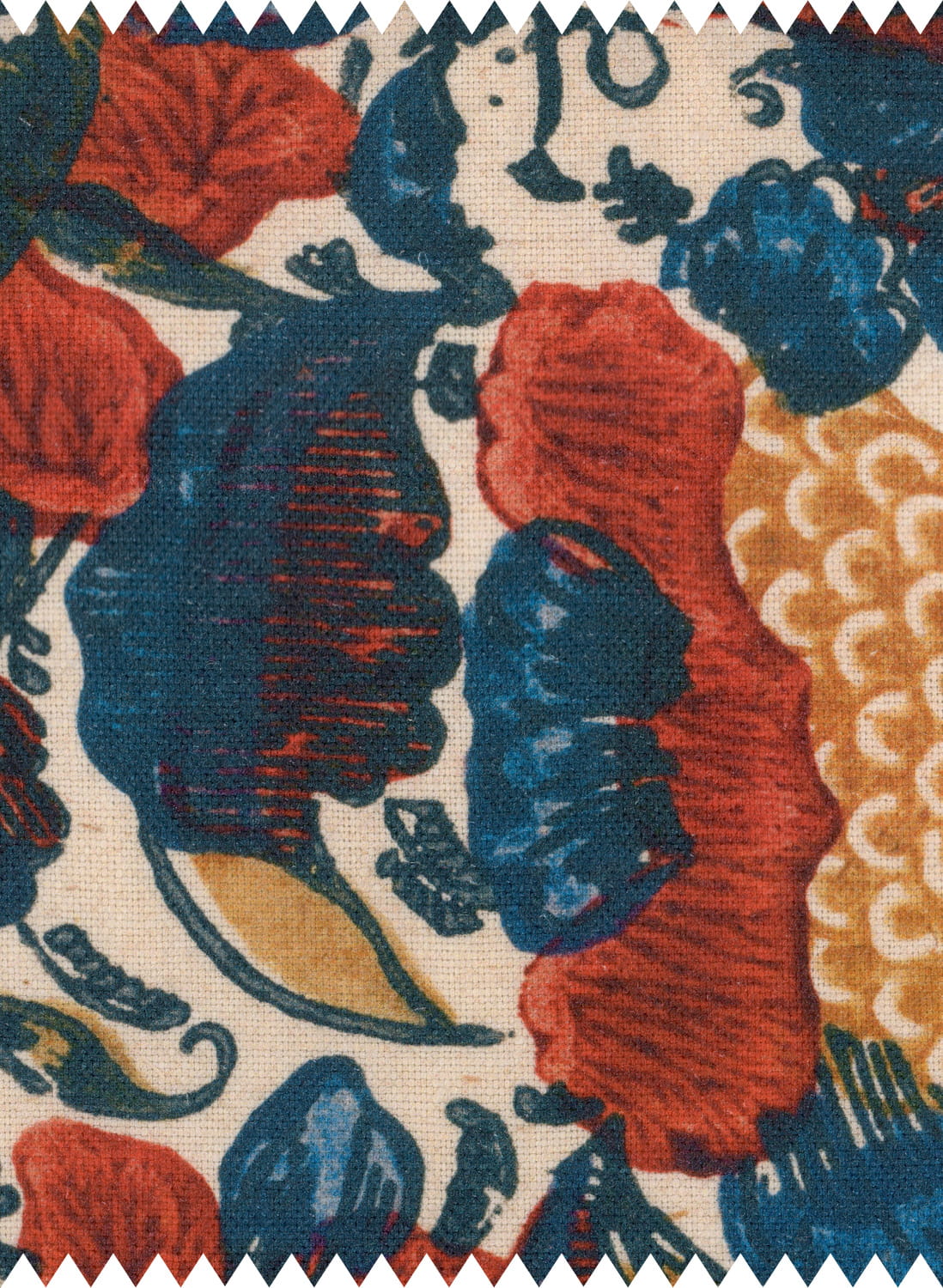 Fabric Remondini Floral - Linen