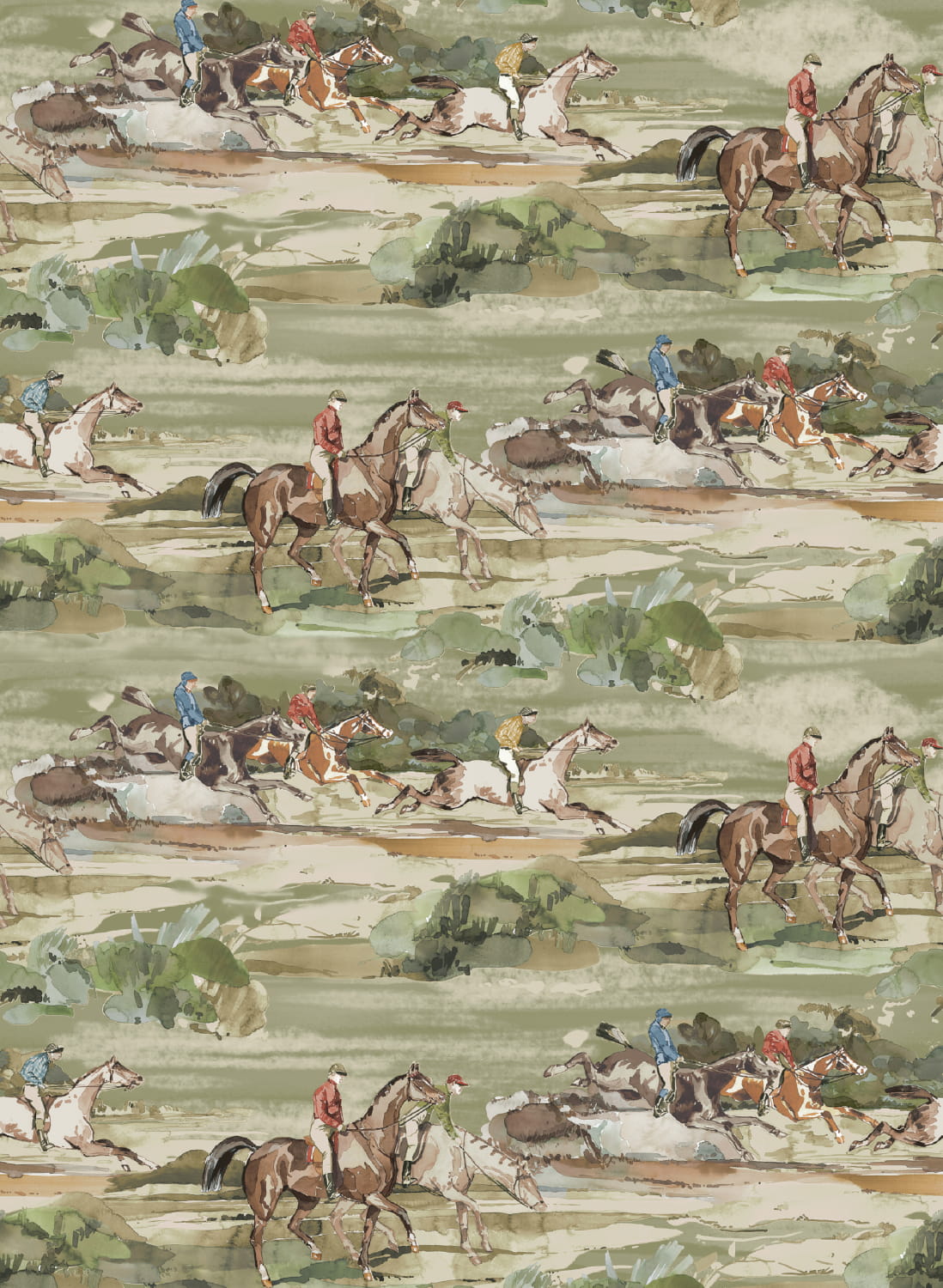 Tapete Morning Gallop - Antique