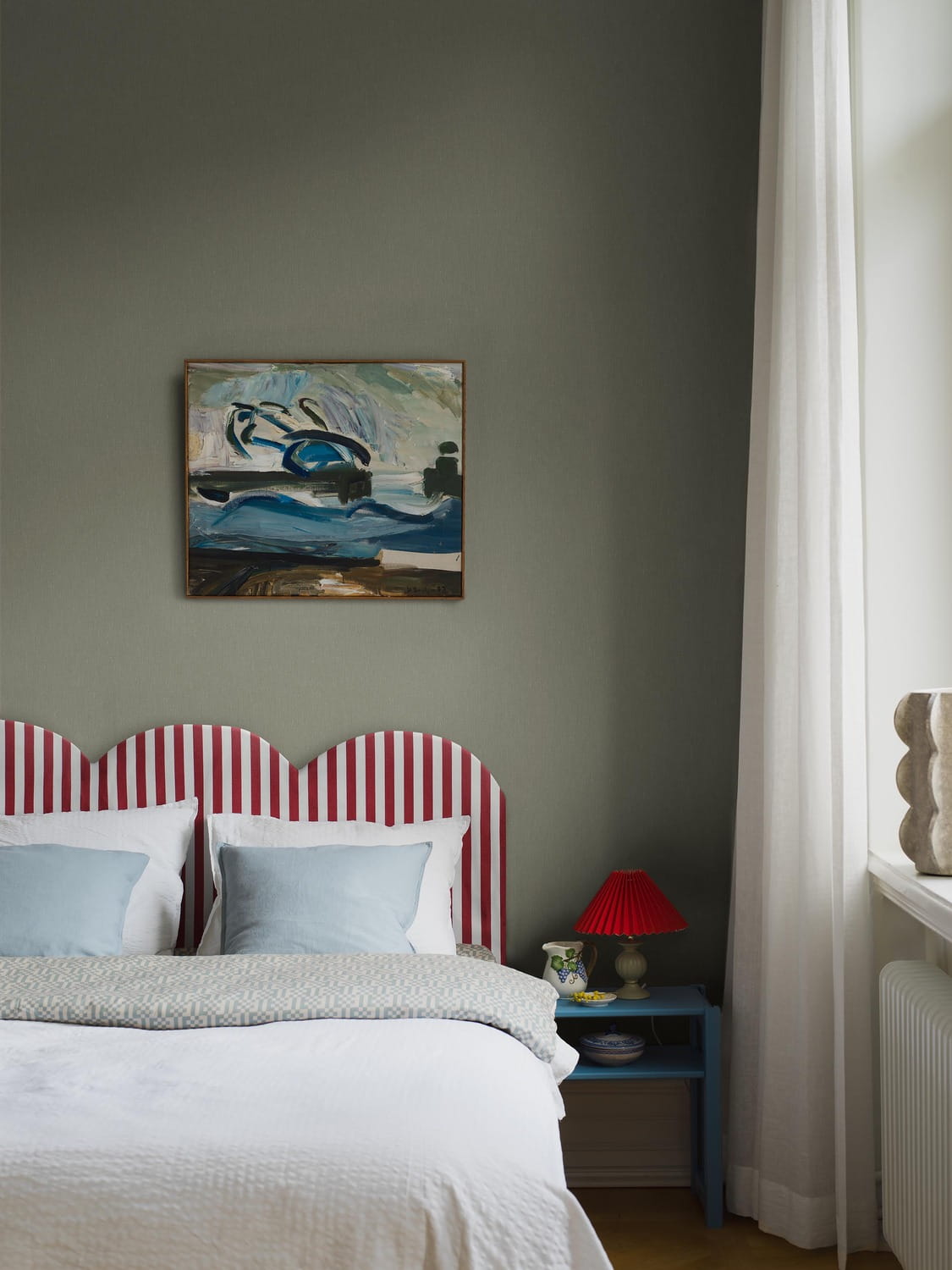 Tapete Linen - Deep Sage