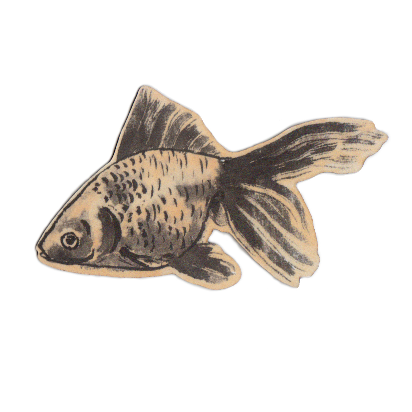 Magnet Yellow Gold Fish