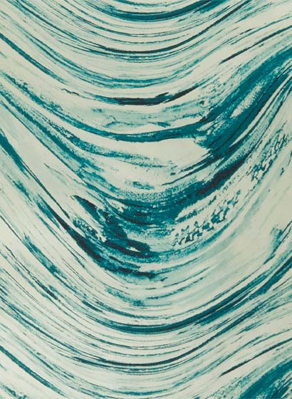 Tapete Agata - Teal/ Gold