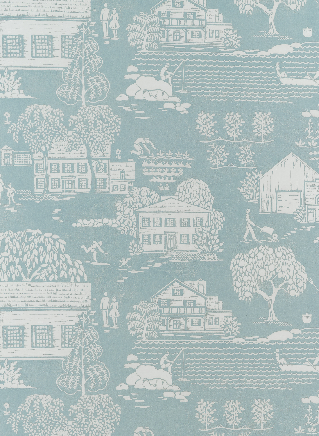 Tapete Farmingdale - Spa Blue