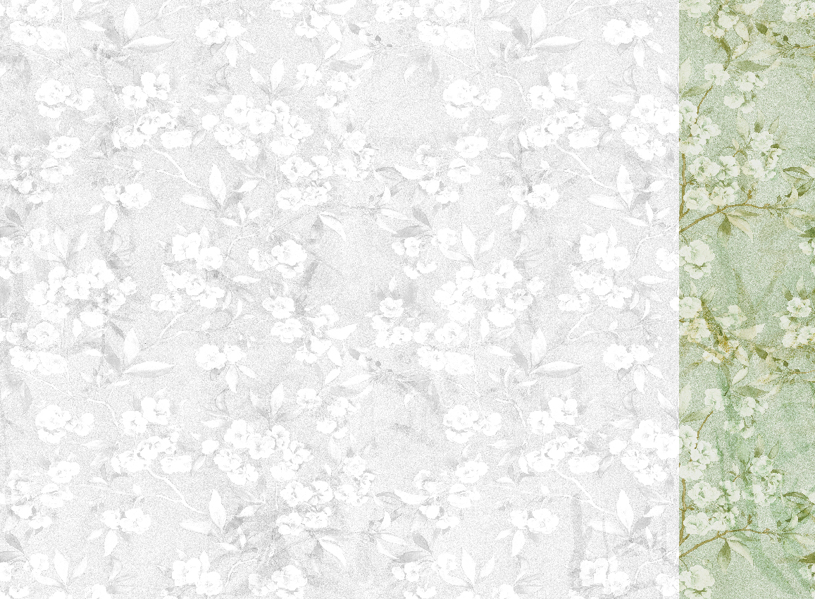 Wandbild Momo - Green Panel 6