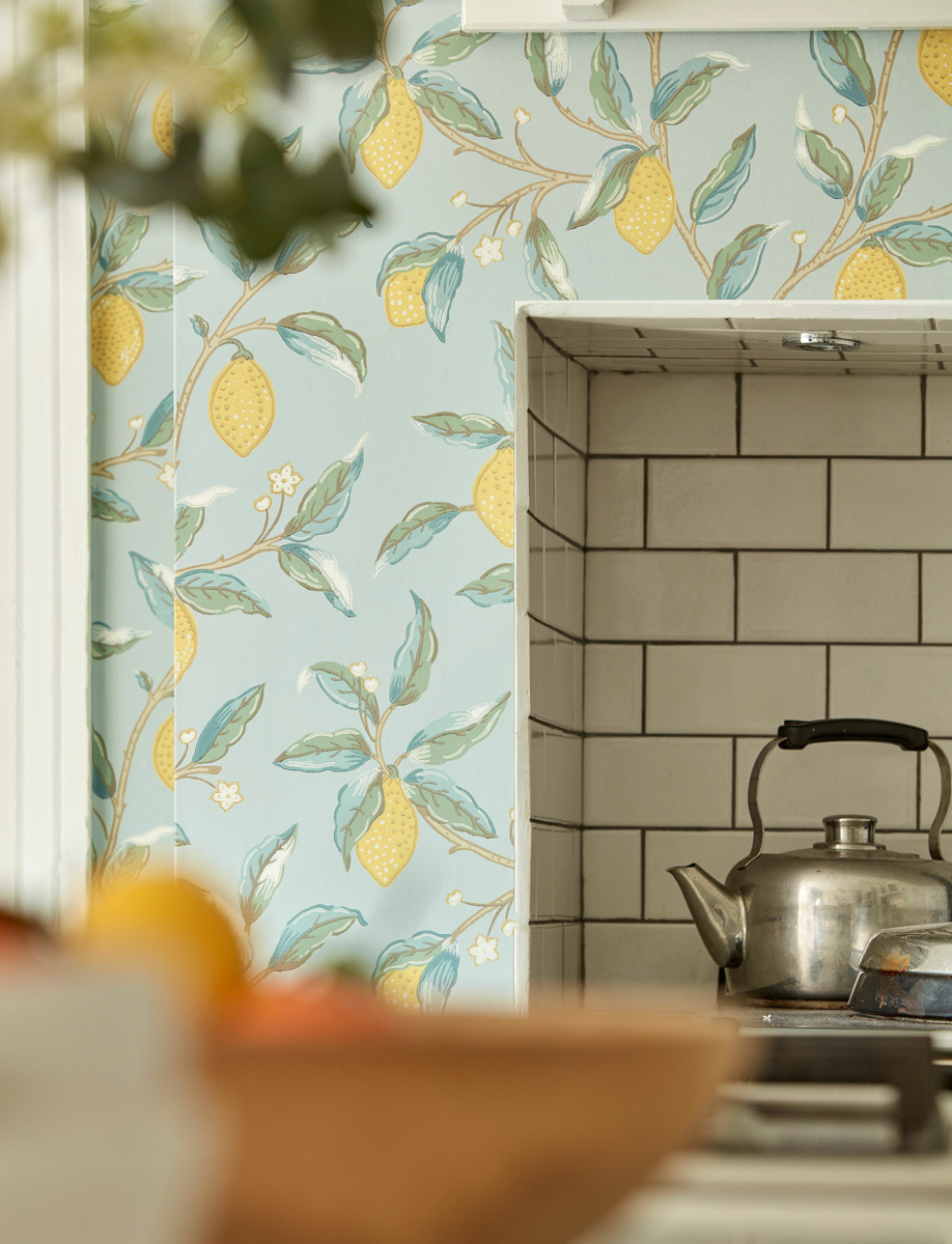 Tapete Lemon Tree - Wedgwood