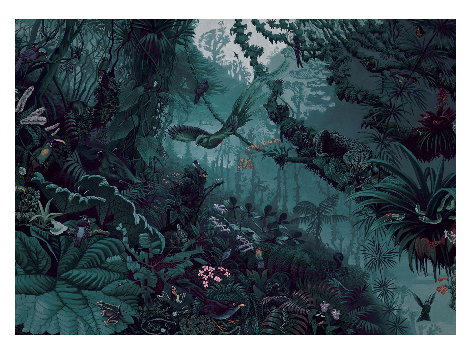 Wandbild Tropical Landscapes 4 - XL