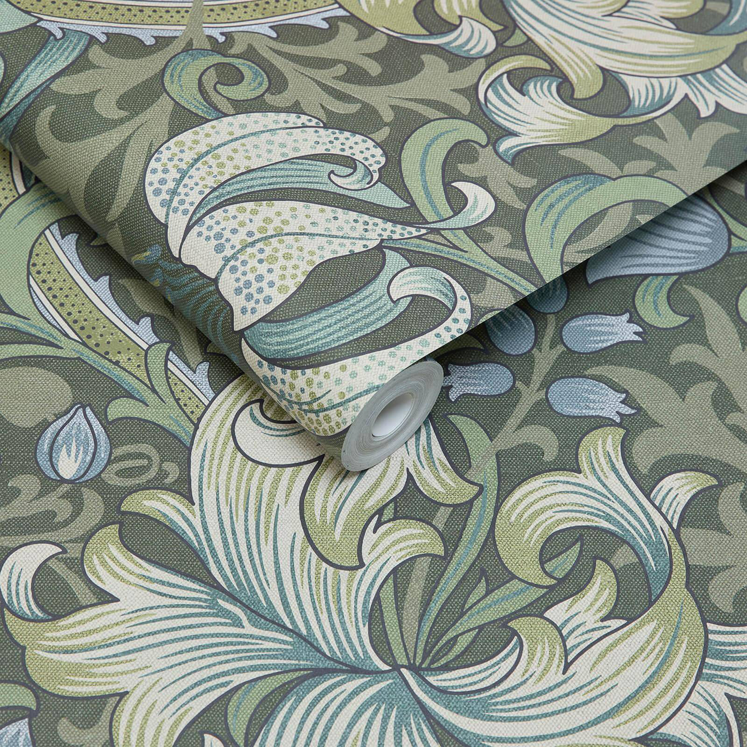 Tapete Golden Lily - Verde