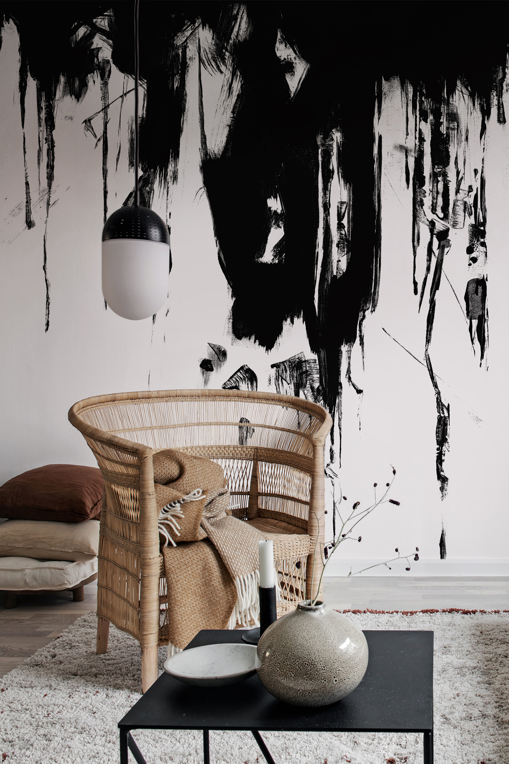 Wandbild Direction - Graphite