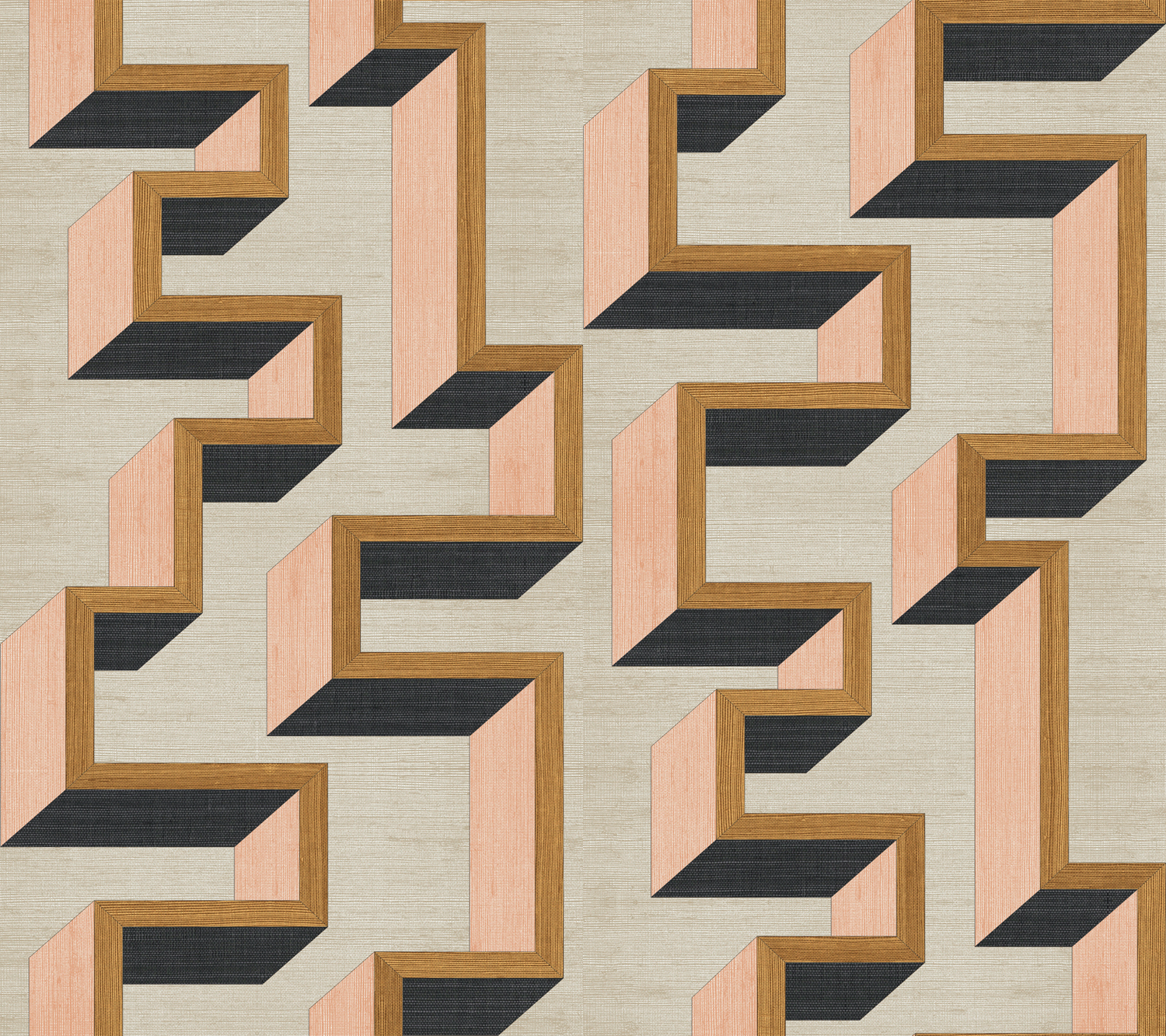 Tapete Detour - Copper Pink