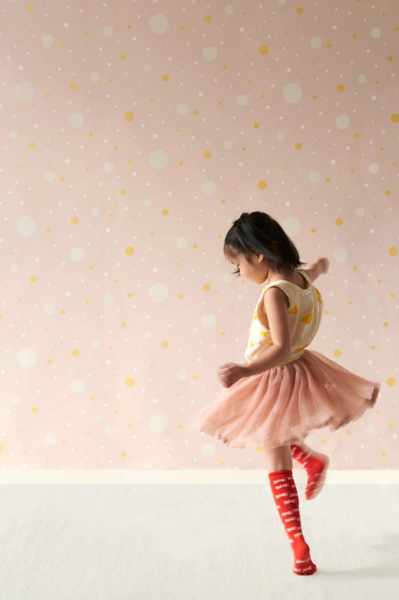 Tapete Confetti - Soft Pink