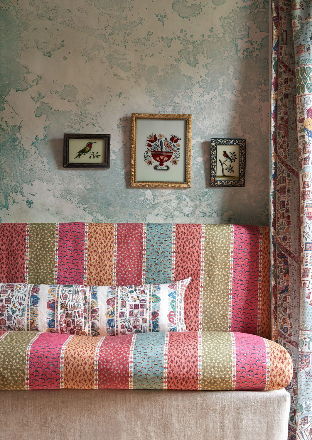 Fabric Asha Stripe - Jaipur Spice