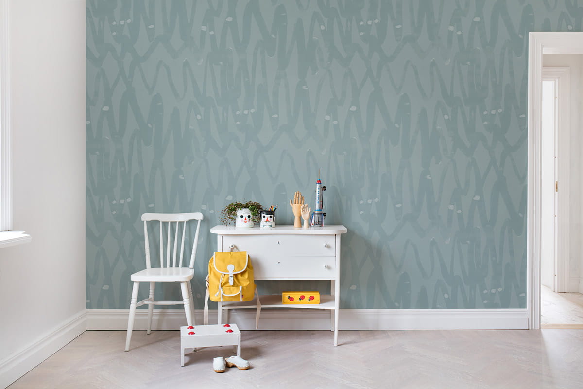 Wandbild Pulse of Passion - Mint