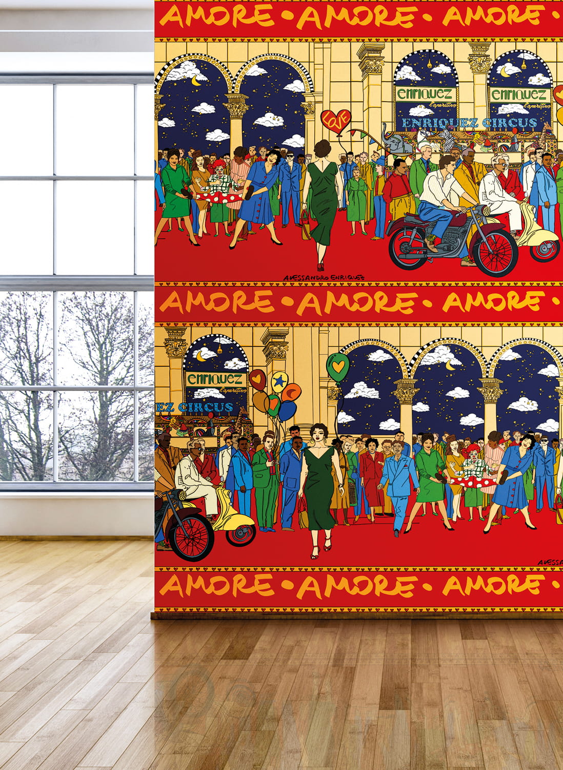 Wandbild Milano