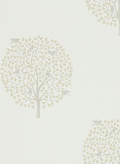Tapete Bay Tree - Linen/ Dove
