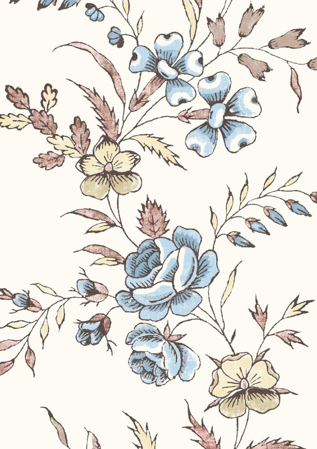 Tapete Fleurie - Forget-Me-Not