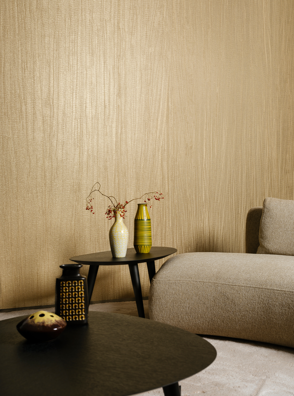 Tapete Pristine - Antique Gold