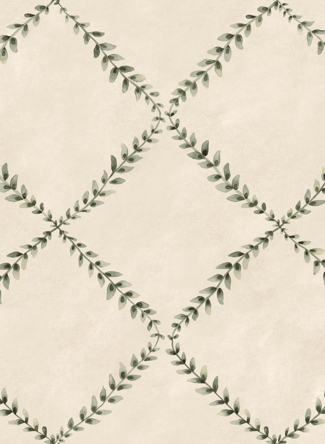 Tapete Ivy Garland - Bone