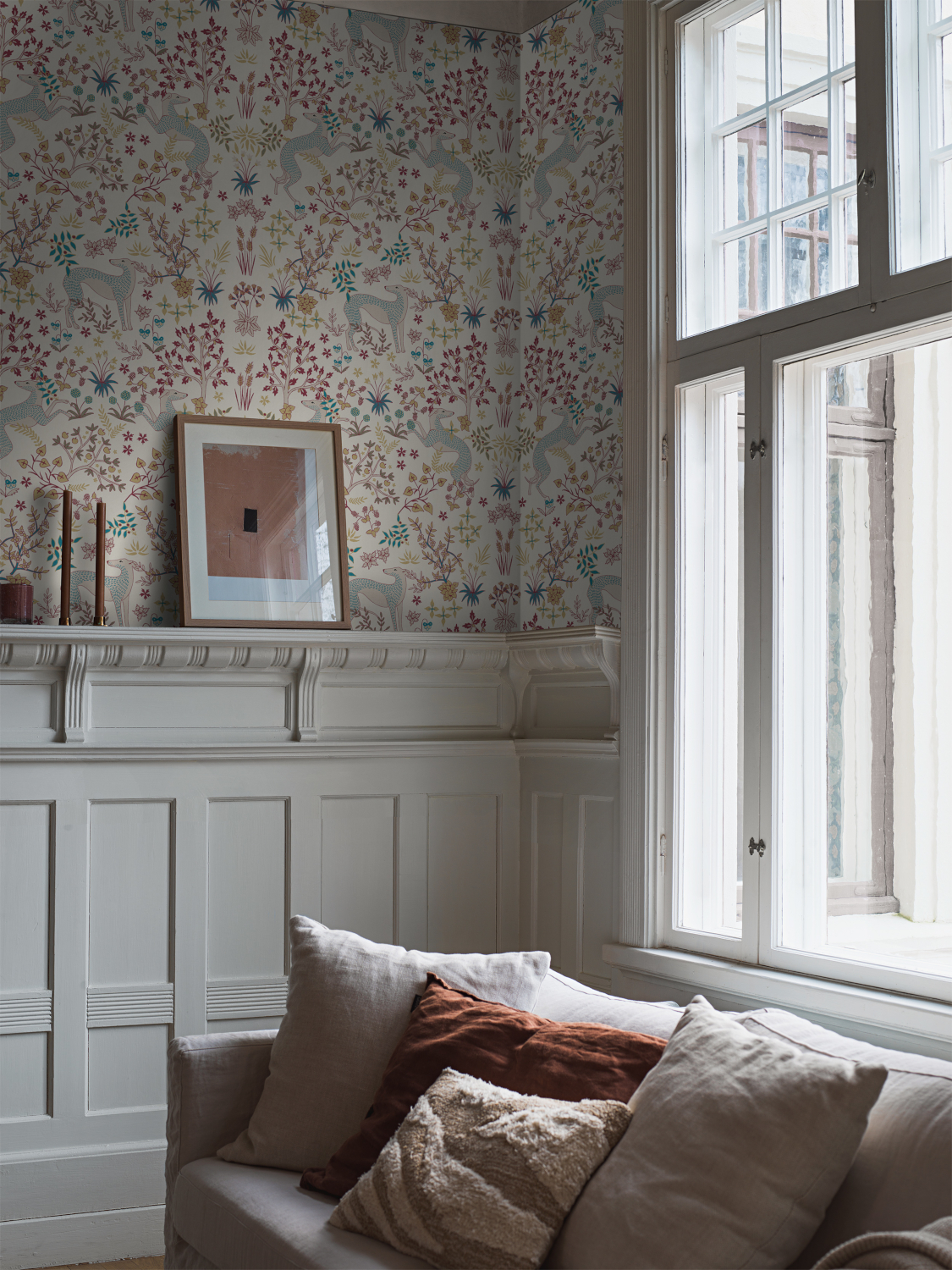 Wandbild Whippet - 9581W
