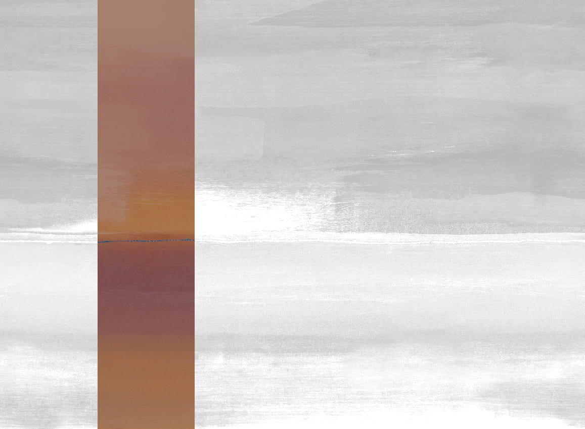 Wandbild Alegranza - Orange Panel 2
