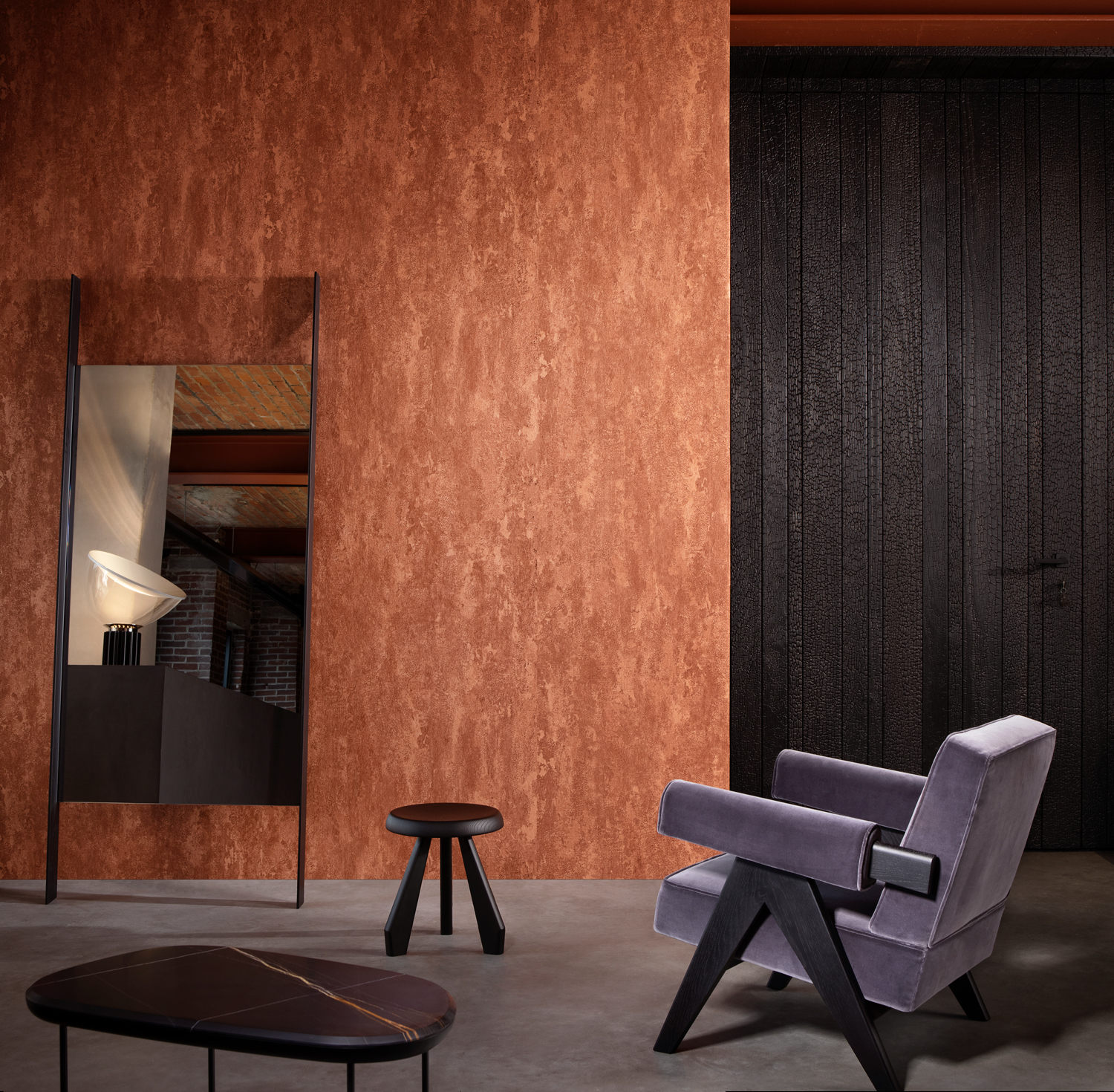 Tapete Stucco - Bright Brick