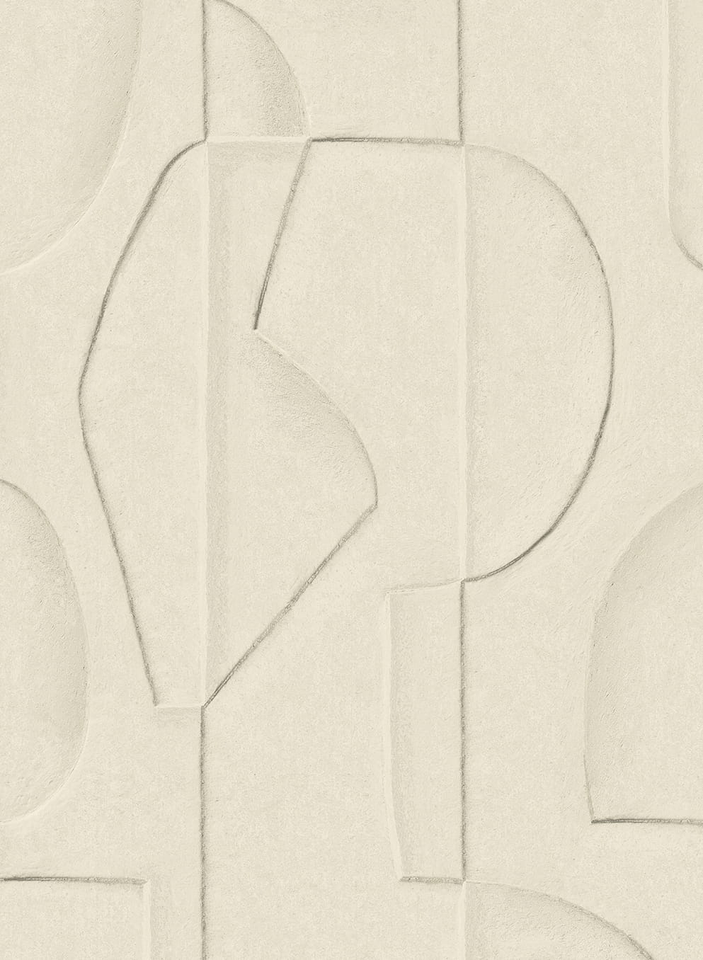 Wandbild Sculpted Clay - Sand