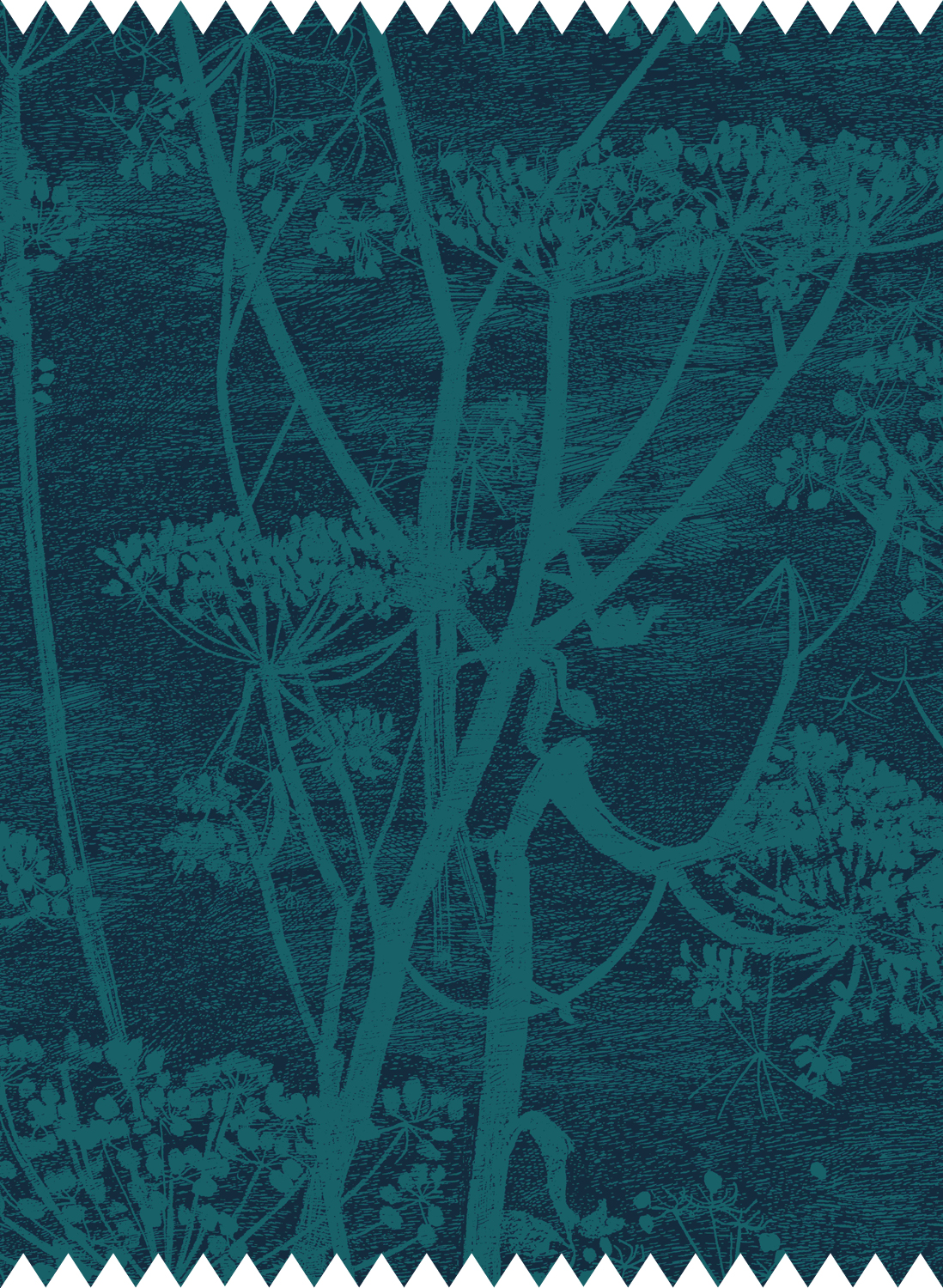 Stoff Cow Parsley Velvet
